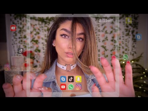 ASMR | You're Trapped In My Tablet/iPad (Lens Tapping, POV)