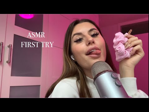 Trying ASMR for the first time [deutsch/german]