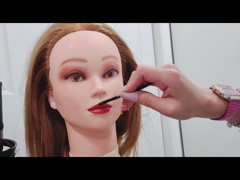 ASMR: Doing mannequin's makeup