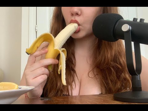 ASMR | Eating Banana 🍌🥝🍋🍊 + Mouth Sounds💋