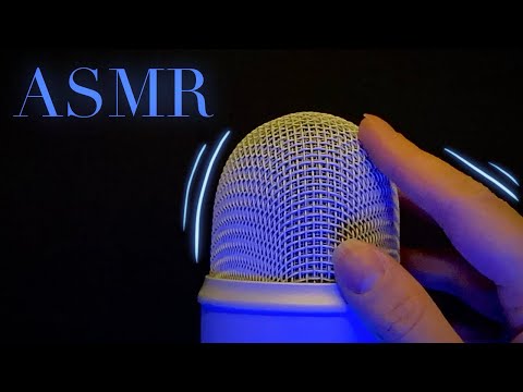 ASMR Gentle Mic Scratching For Sleep | Bare Mic, Foam & Fluffy Cover (no talking)
