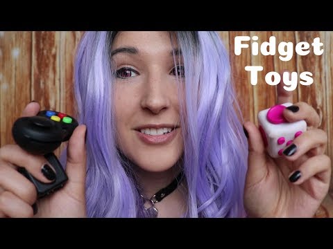 ASMR - FIDGETY TINGLES ~ Favorite Fidget Toys | Plastic Sounds & Soft Speaking ~