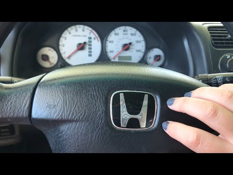 ASMR car tapping and scratching