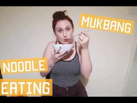 Noodle Eating Mukbang (breathy)
