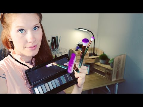 [ASMR] Doing Your Makeup | Personal Attention, Face brushing, Face touching, Tapping