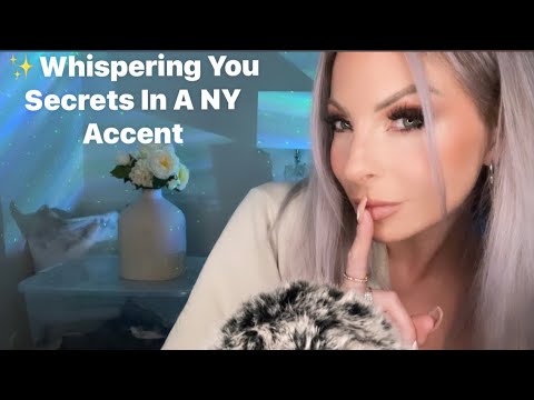 ASMR Whispering You Personal Secrets About Me In A NY Accent | In & Out Of A Cupped Whisper