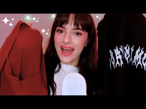ASMR FR | Try-On HAUL YesStyle 👗👕 (scratching intense)