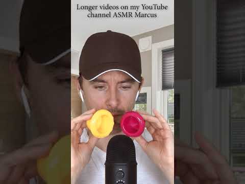 ASMR Finger Tapping Small Plastic Cups #short