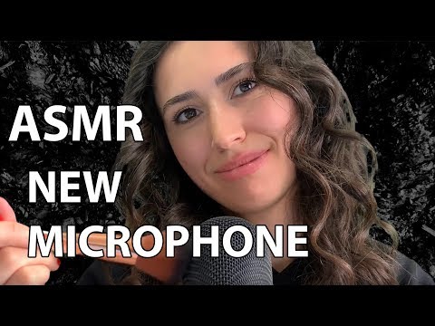 ASMR | New microphone and whispering touches