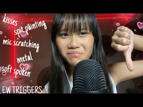 ASMR doing triggers that you HATE💋🌹