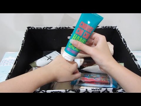 ASMR Rummaging Through Beauty Box - Tapping Triggers - Opening Lids