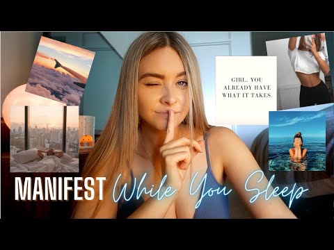 ASMR Sleep Hypnosis | Manifest Dream Life While You Sleep 💫