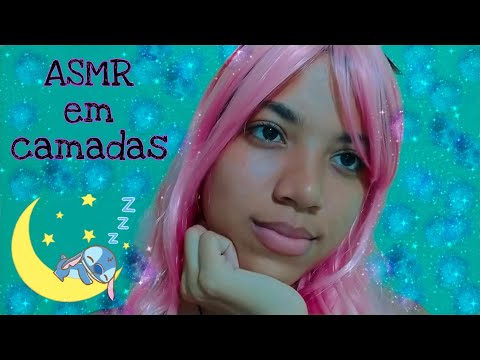 ASMR EM CAMADAS 🥰❤️ #voltei