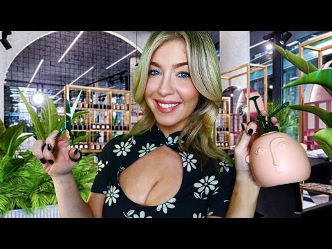 ASMR THE FLIRTY CUTE HAIRDRESSER ✂️ Realistic Haircut & Style Roleplay