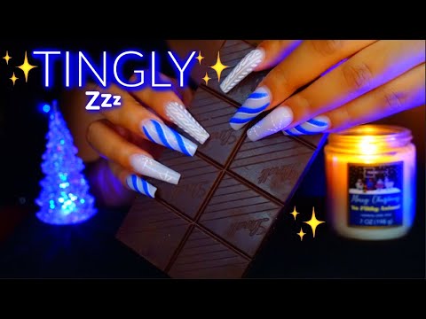 ASMR✨Sensitive & Soothing Chocolate Tapping/Scratching for SLEEP 🤤🍫✨(ASMR To Melt Your Brain)~