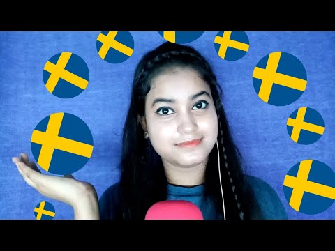 ASMR | Popular Most Beautiful Cities Name Triggers In Sweden