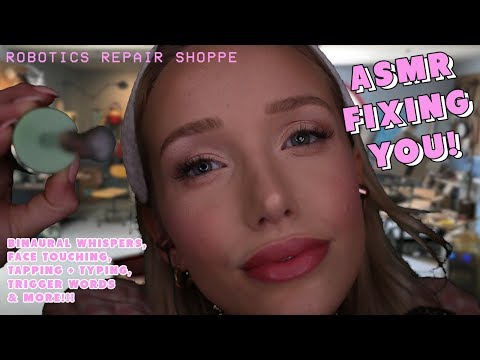 ASMR FIXING YOU! Intense Up-Close Whispers, Personal Attention, Sk-Sk, Finger Flutters