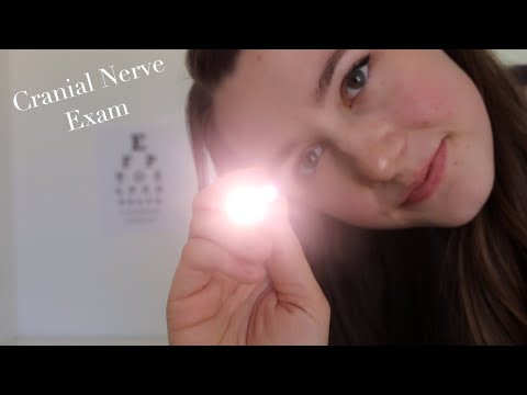 ASMR - Cranial Nerve Examination Roleplay 🩺 New Technology and Process