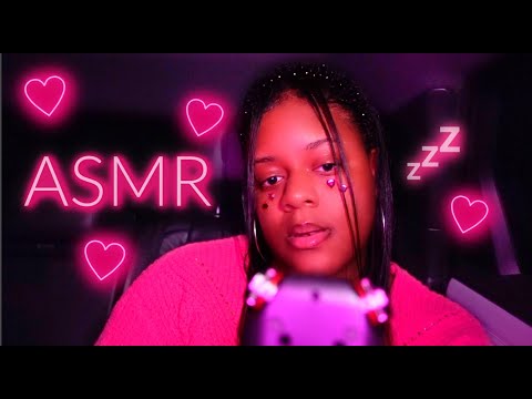 ASMR but we're in the back of my car..💗🌸✨{tascam tingles, mouth sounds, brain melting..💕🤤✨}