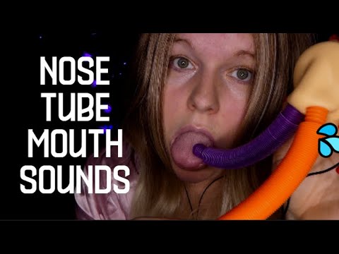ASMR | INTENSE Nose Tube Mouth Sounds 👃💦💋 (NEW TRIGGER)