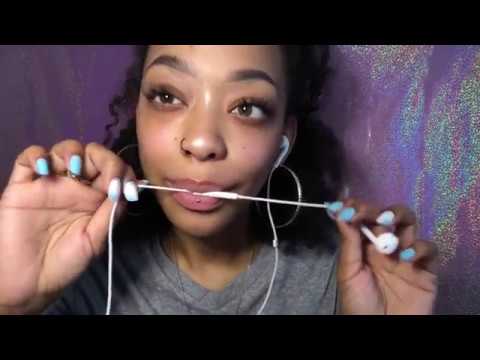 ASMR | Up- CLOSE | Mouth Sounds | Mic Nibbling | Slow Hand Movements | Personal Attention