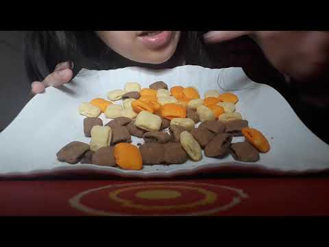 ASMR EATING DOG FOOD PRANK - Loaded Sweet Treats Mukbang