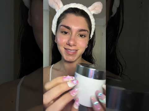 ASMR Morning skin care routine (Video corto) - ASMR español