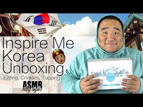 [ASMR] UNBOXING - Inspire Me Korea Box | MattyTingles