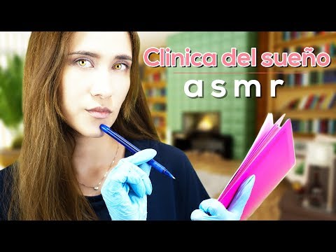 Clínica del sueño. Tratamiento para dormir | ASMR Español | Asmr with Sasha