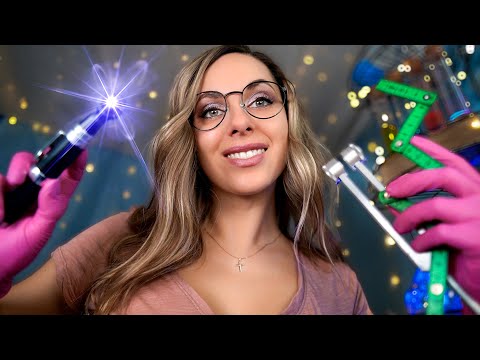 ASMR ear Inspection, Measuring, OTOSOCPE, ear cleaning, Personal Attention for Sleep