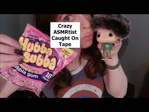 ASMR Caught On Tape: Gum Chewing ASMRtist Has Lost Her Mind