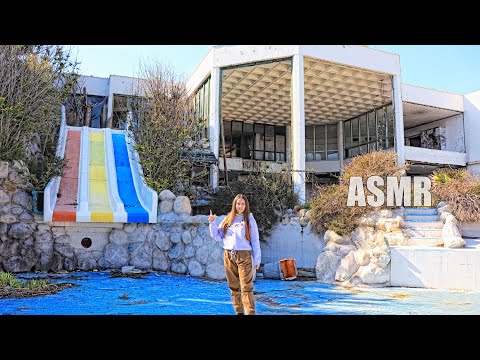 АСМР ЗАБРОШКА Огромный отель ИДЕМ в ПОДВАЛ | ASMR WHISPER Abandoned HOTEL Tapping