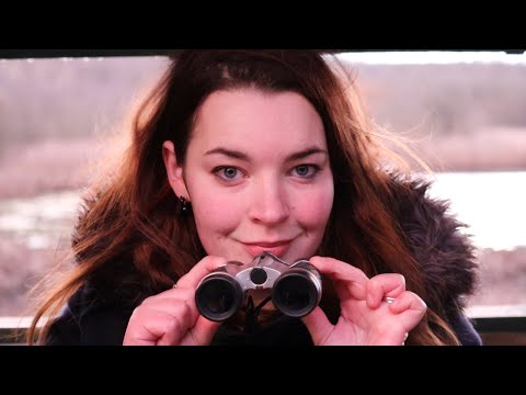 ASMR Go Birdwatching With Me! With lots of wind ear blowing [Binaural]