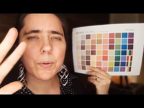 Cozy Color Analysis Session Role Play ASMR