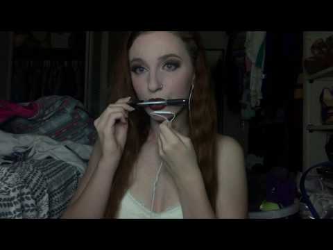 ASMR Mic Nibbling/Chewing on a Pen