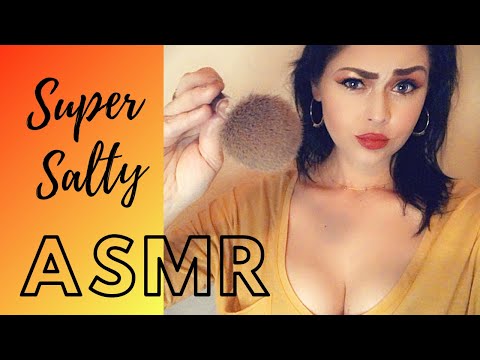 [ASMR] Rude Southern Makeup Artist does your Makeup for a Date 💄 Salty Up-Close Personal Attention