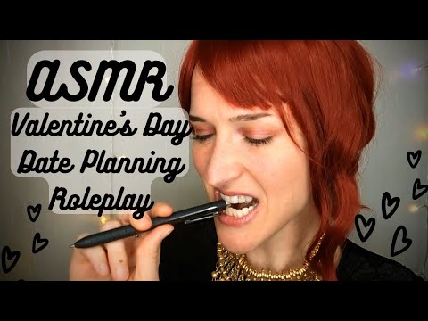 ASMR | Valentine's Day Date Planning Roleplay 💝