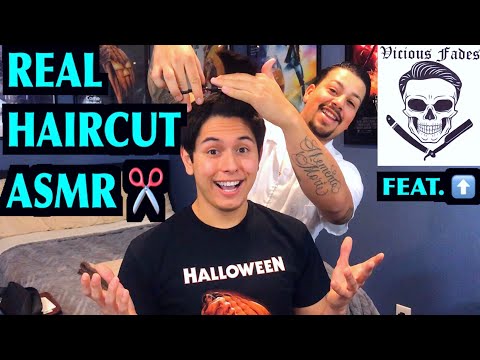 [ASMR] REAL Haircut Sounds! ft. Vicious Fades! (Intense Tingles!)