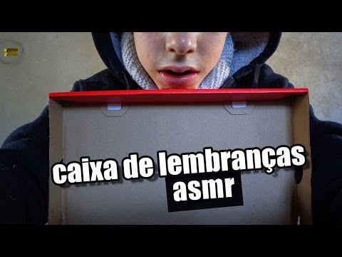 ASMR: CAIXA DE LEMBRANÇAS/SOUVENIRS BOX (Soft Spoken/Tapping/Whisper/Sussurros/To Relax)
