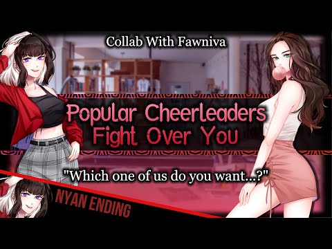 Popular Cheerleaders Fight To Be Your Girlfriend Ft. @Fawniva[Bossy][Mean Girl] | ASMR Roleplay/F4M/
