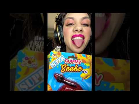 Asmr Gummy Snake Intense Mouth Sounds (Loud Chewing)!!!!!!!!!