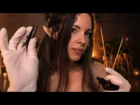 ASMR - Scalp Check & Lice Extraction By Elven Girl