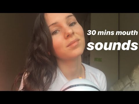 30 Minutes of Mouth Sounds, Stipple, Sk, Tickle ASMR