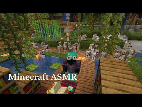 ASMR Minecraft for Sleep! (Rambles & Keyboard Sounds)
