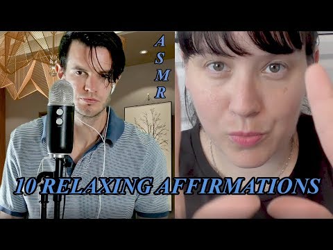 #Asmr Relax - 10 calming soothing affirmations - Collab with Sir Lord of Play ASMR