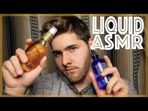 ASMR Liquid Triggers For Sleep (Shaking, Droplets, Tapping, Whispers)