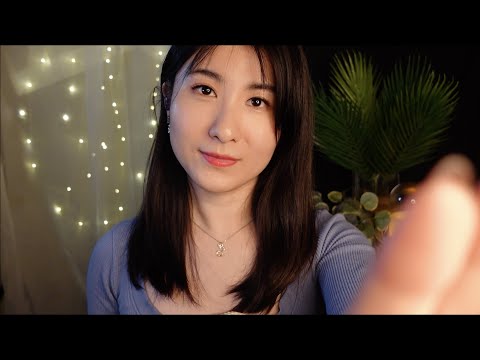 ASMR Face Touching, Tracing, and Massage ~Soft Spoken~