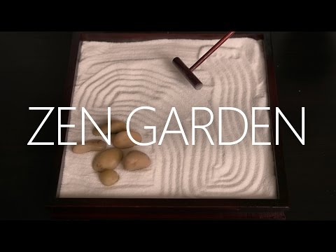 Zen Garden ~ ASMR/Whispering/Crinkles/Sand/Tapping (4K)