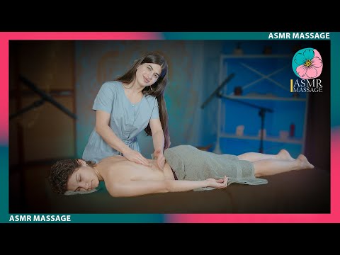 ASMR Back Massage by Sabina