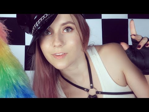 ASMR ♥ You are in my Trap ♥ EAR BRUSHING & PLAY & MASSAGE - Come to the dark side! 😎